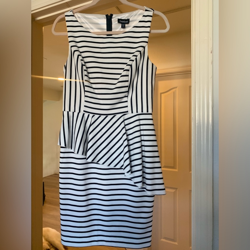 Bebe Peplum Dress